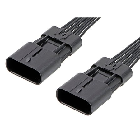 MOLEX Rectangular Cable Assemblies Squba Ots Cable Plug Sr 150Mm 8Ckt Blk 451460801